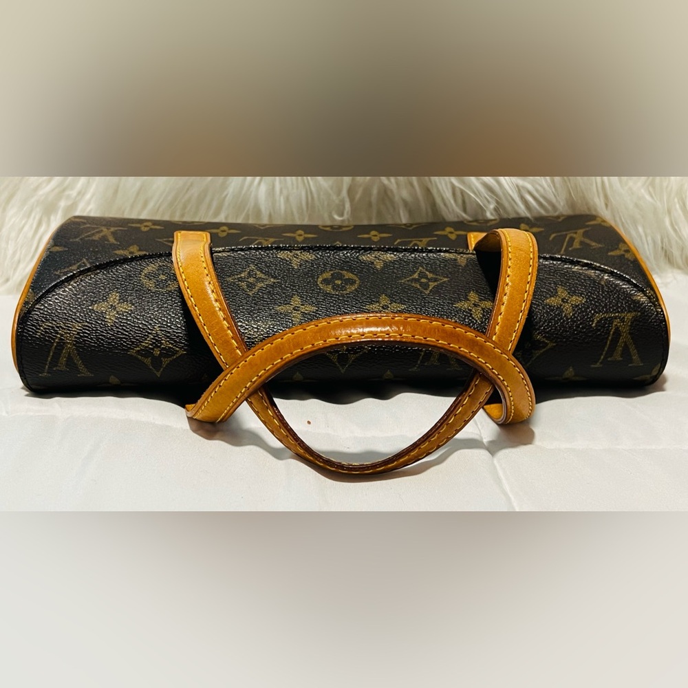 Louis Vuitton Monogram Cylinder Bag in Brown and Tan - Picture 10 of 12